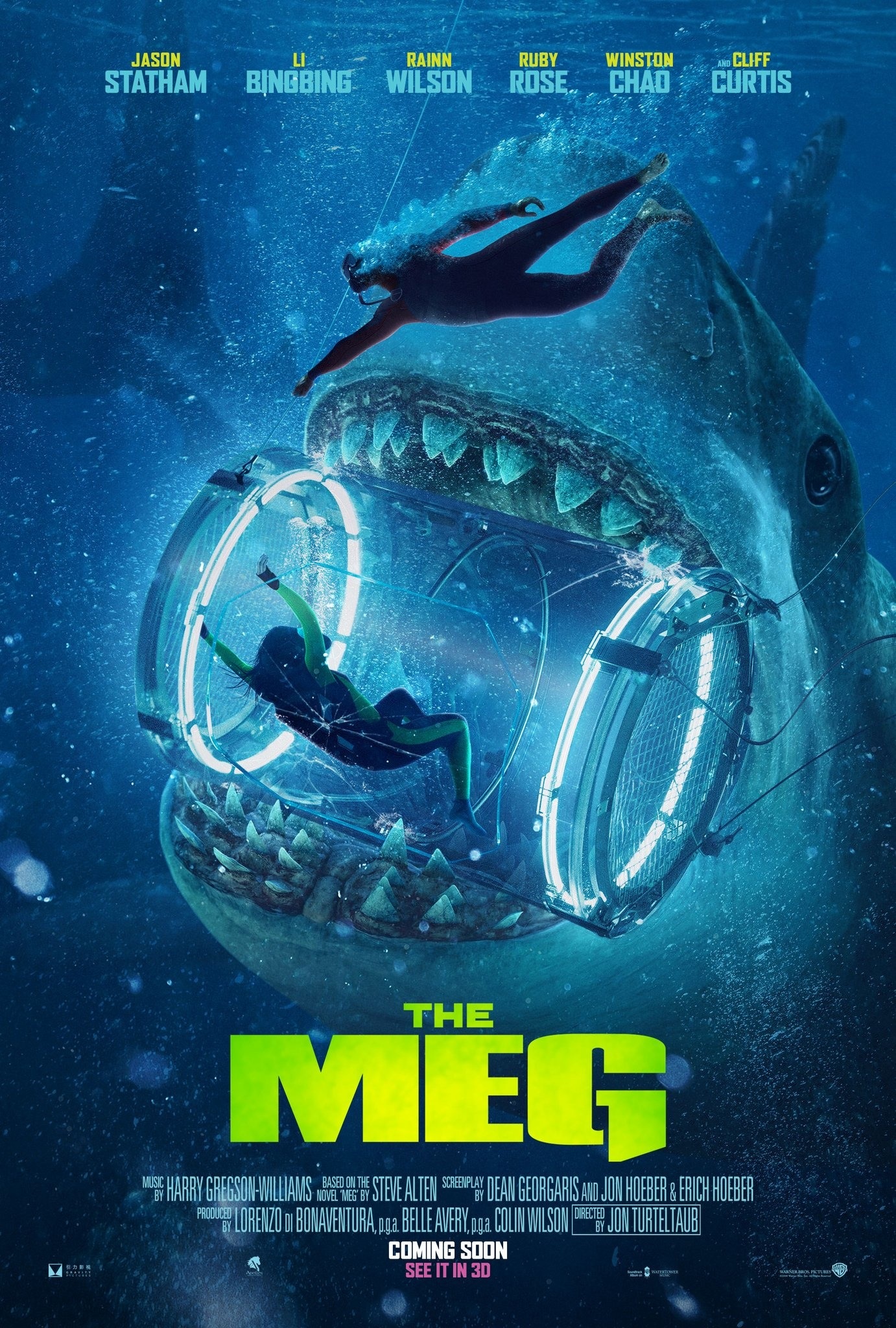 [review] "the meg": not enough prehistoric shark-caused carnage